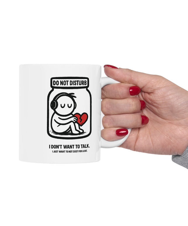 Cute Funny Ceramic Mug - Perfect for Coffee Lovers, Gift for Friends, Home Décor, Morning Motivation, Unique Kitchenware