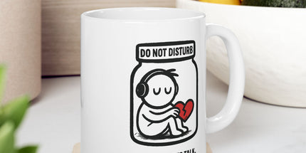 Cute Funny Ceramic Mug - Perfect for Coffee Lovers, Gift for Friends, Home Décor, Morning Motivation, Unique Kitchenware
